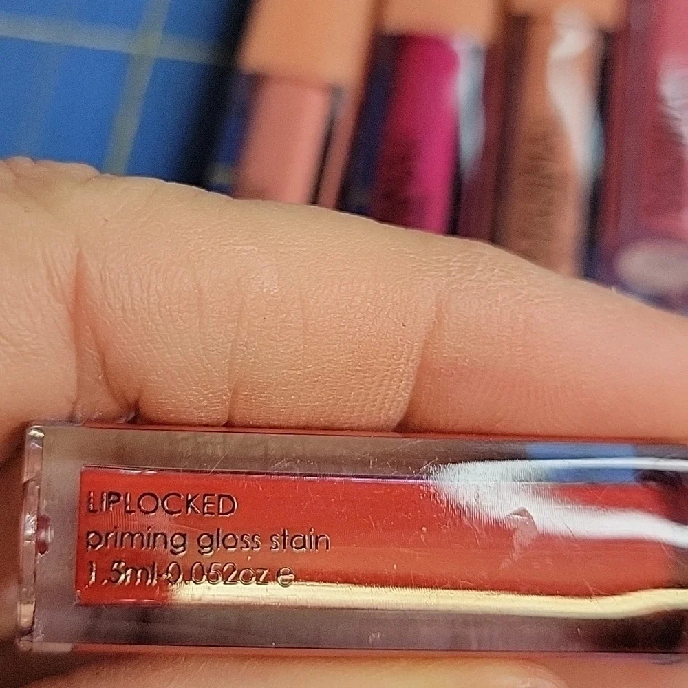 Manna Kadar Priming Lip Gloss Stain Collection of 5 (1.5ml Each) New